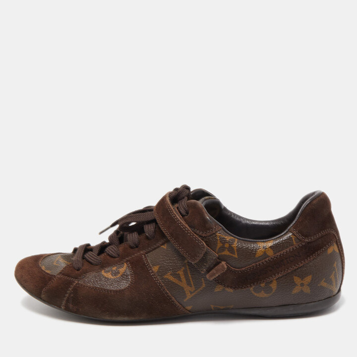 Louis Vuitton Suede Athletic Shoes for Women