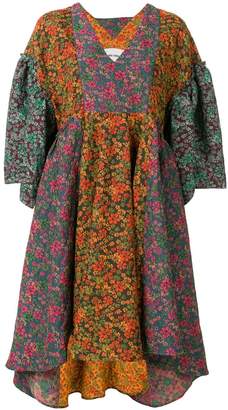 Henrik Vibskov floral patchwork dress