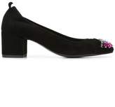 Thumbnail for your product : Lanvin rounded block heel pumps