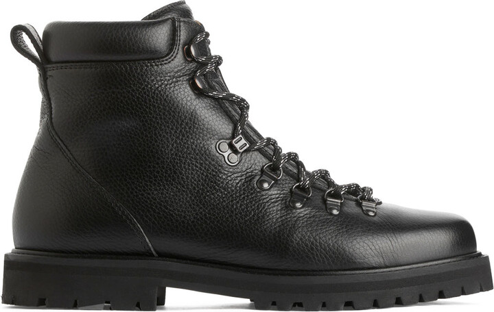 Arket Leather Hiking Boots ShopStyle