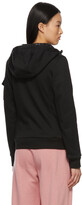 Thumbnail for your product : Moncler Black Down Panelled Zip-Up Jacket