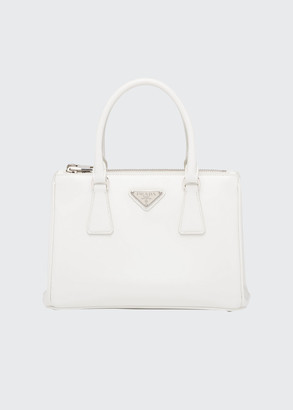 prada daino side zip leather shopper