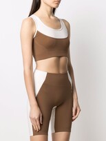 Thumbnail for your product : Vaara Sarah two-tone sports bra