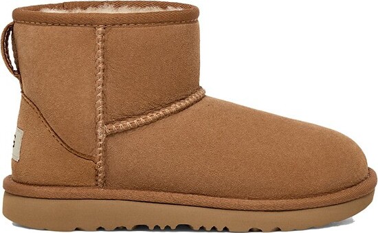 Kids' UGG Classic Mini II Boots Big 4 Chestnut