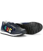 Thumbnail for your product : Cesare Paciotti 4Us Kids panelled sneakers