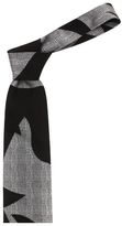 Thumbnail for your product : Alexander McQueen Prince Of Wales Solid Abstract Tie