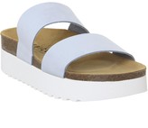 Thumbnail for your product : Office Magnetic 2 Footbed Sandals Pale Blue Nubuck