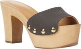 Thumbnail for your product : Giuseppe Zanotti Women's Platform-Heel Clogs-Grey