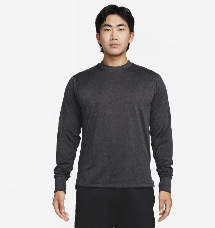 Nike Men's Dri-FIT ADV A.P.S. Long-Sleeve Versatile Top in Grey - ShopStyle  Activewear Shirts