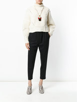 Thumbnail for your product : Forte Forte tapered cropped trousers