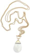 Thumbnail for your product : Bijoux Du Monde Teardrop Quartz Necklace
