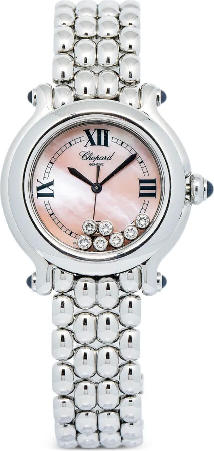 Chopard Pre-Owned Happy Sport diamonds 32mm watch