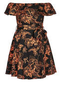 Thumbnail for your product : City Chic Floral Off Shoulder Dress