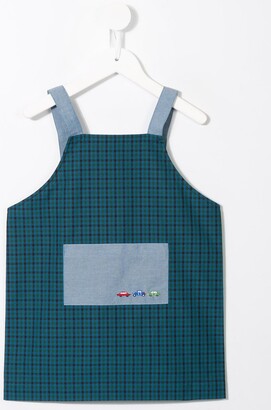Familiar Gingham Checked Apron