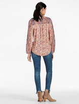 Thumbnail for your product : Lucky Brand VINTAGE MIXED PRINT TOP