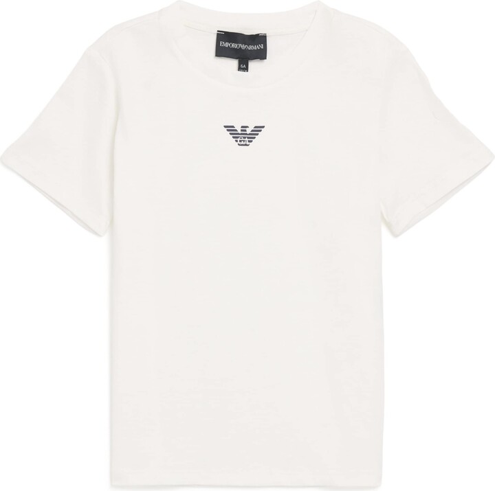 Emporio Armani Kids Cotton Logo T-Shirt