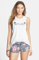 Thumbnail for your product : Rip Curl 'Tropics' Graphic Muscle Tee (Juniors)