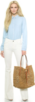 Thumbnail for your product : Michael Kors Collection Miranda Raffia Large Tote
