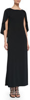Thumbnail for your product : Melissa Masse Cape Long Jersey Dress, Women's