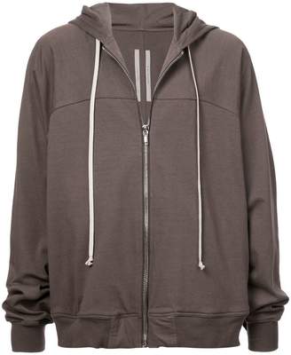 Rick Owens zipped hooded sweatshirt
