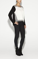 Thumbnail for your product : Nicole Miller Colorblock Cashmere Sweater
