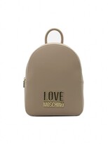Thumbnail for your product : Love Moschino Logo Plaque Zip Around Backpack