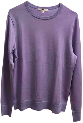 Uniqlo Purple Wool Knitwear for Women