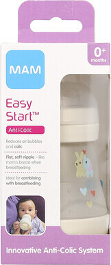 Mam MAM, Easy Start, Anti Colic Bottle, 0+ Months, 1 Count