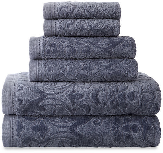 Royal Velvet Sculpted Bath Towels - ShopStyle Home & Living