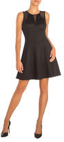 Thumbnail for your product : GUESS Embossed Scuba Fit Flare Dress