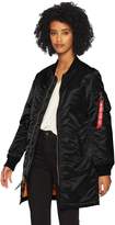 Thumbnail for your product : Alpha Industries Women's MA-1 Long W Flight Jacket