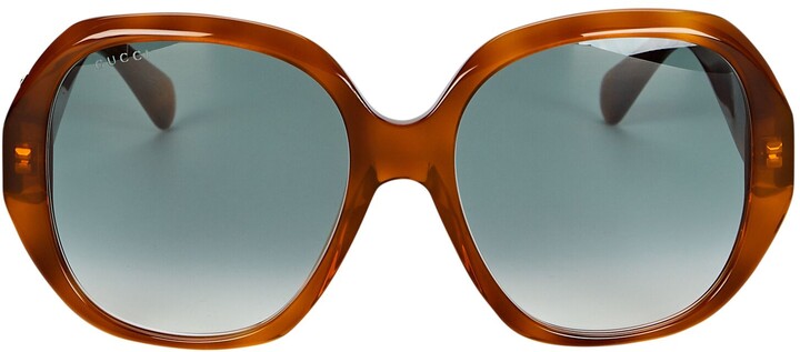 gucci octagon sunglasses