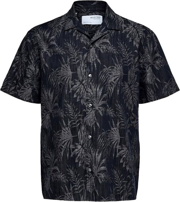 Selected Short Sleeve Buttoned Shirt