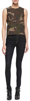 Thumbnail for your product : Rag and Bone 3856 rag & bone/JEAN Justine High-Rise Skinny Jeans, Harrow