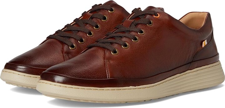 Samuel Hubbard Featherlight Fast Lace-Up Men's Shoes Cognac Leather : 8.5 EE - Wide