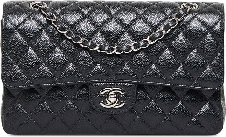 Chanel Pre Owned 2017 medium Double Flap shoulder bag - ShopStyle