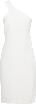 Halston Short Dress White