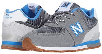new balance 574 black with faded cobalt