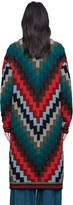 Thumbnail for your product : Gucci Multicolour wool oversize knit coat