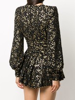Thumbnail for your product : ATTICO Gold Star Mini Pleated Dress