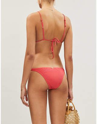 Vix Trim embellished bikini top