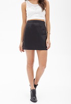 Thumbnail for your product : Forever 21 Faux Leather Mini Skirt