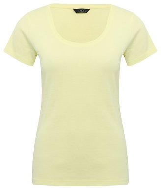 M&Co Plain scoop neck t-shirt
