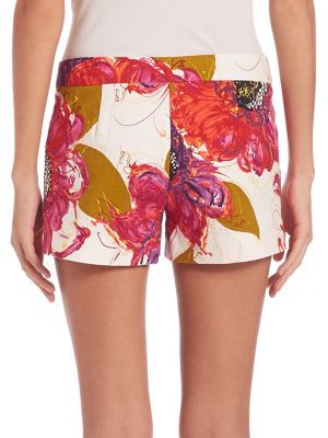 Trina Turk Floral Printed Corbin 2 Shorts