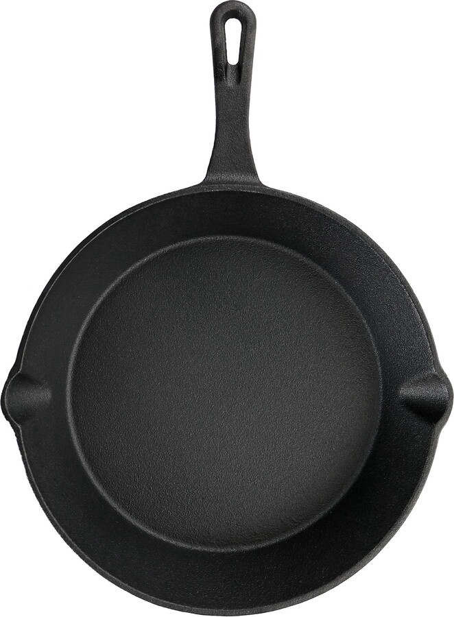 General Store Addlestone 10 in. Cast Iron Frying Pan with Pouring Spouts