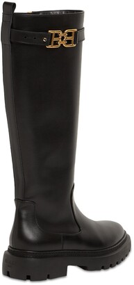 Bally 30mm Gaila Leather Tall Boots