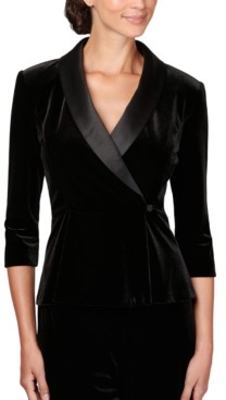velvet evening jacket womens