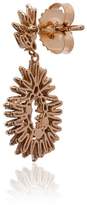Thumbnail for your product : Suzanne Kalan Fireworks 18K rose gold and diamond mini pear drop earrings