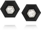 Thumbnail for your product : Hampton Sun Fred Leighton Collection 18-karat white gold, jade and diamond earrings
