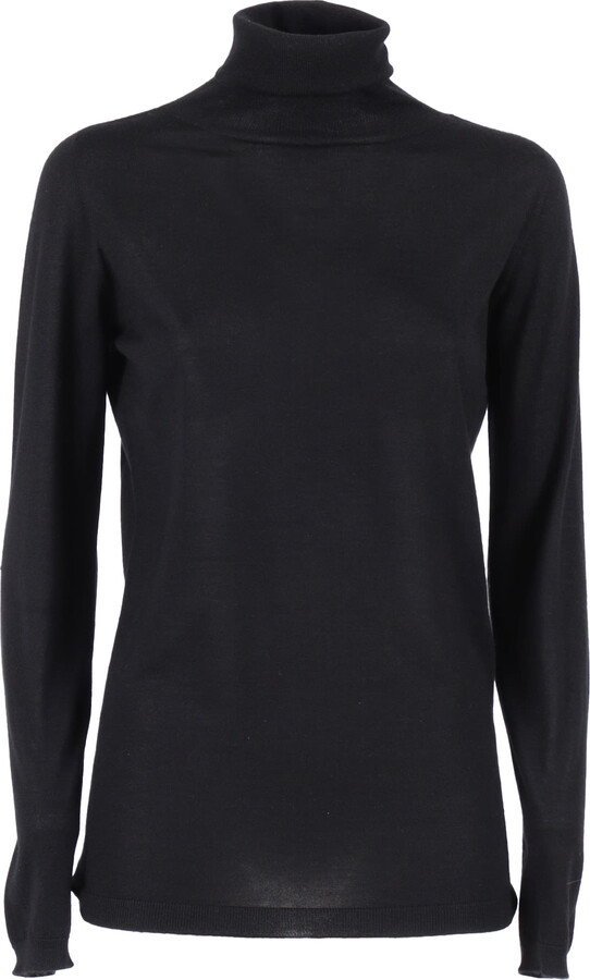 Fabiana Filippi Cashmere Silk Turtle Neck Sweater